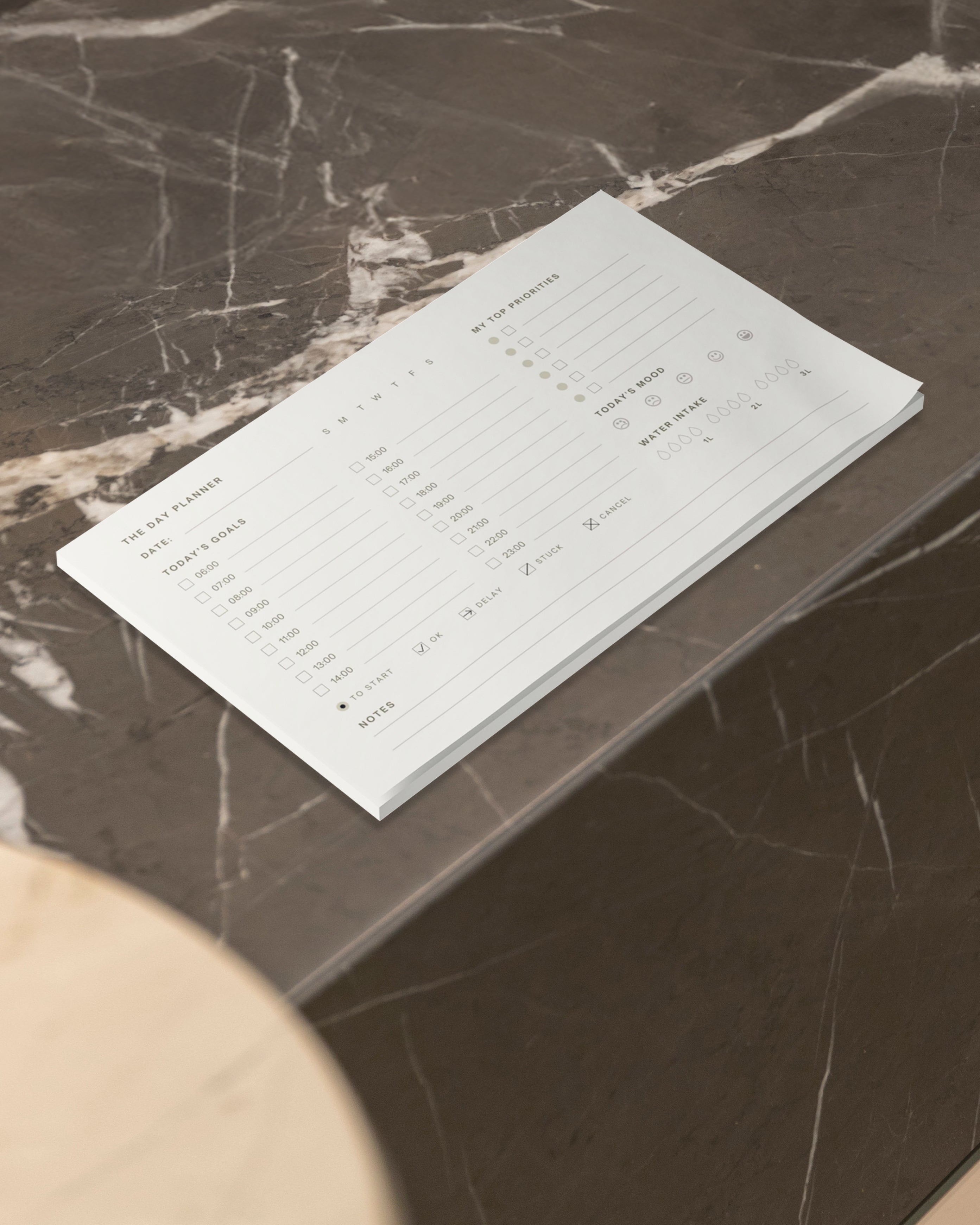 The Daily Planner Notepad