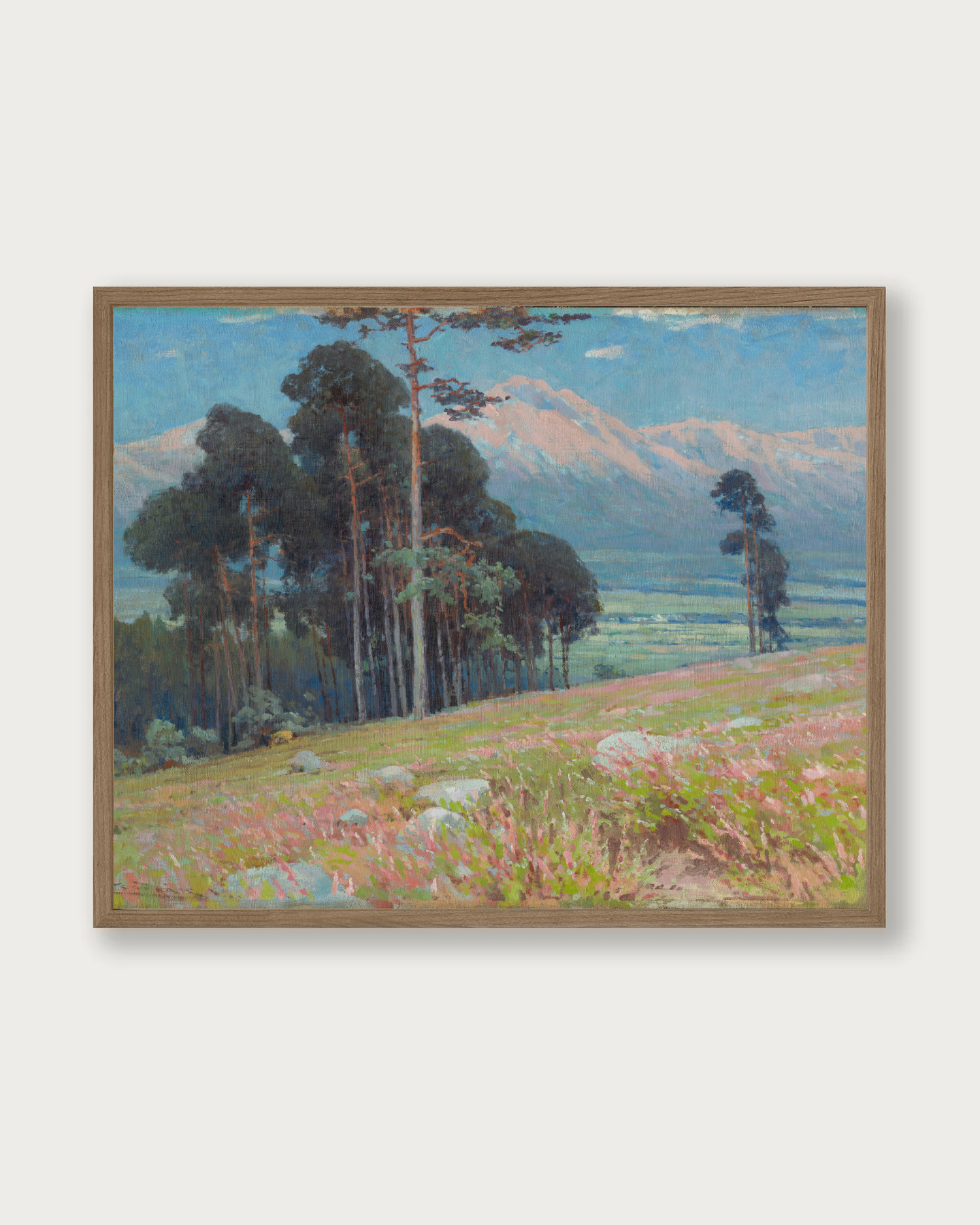 "Summer Snow" Art Print