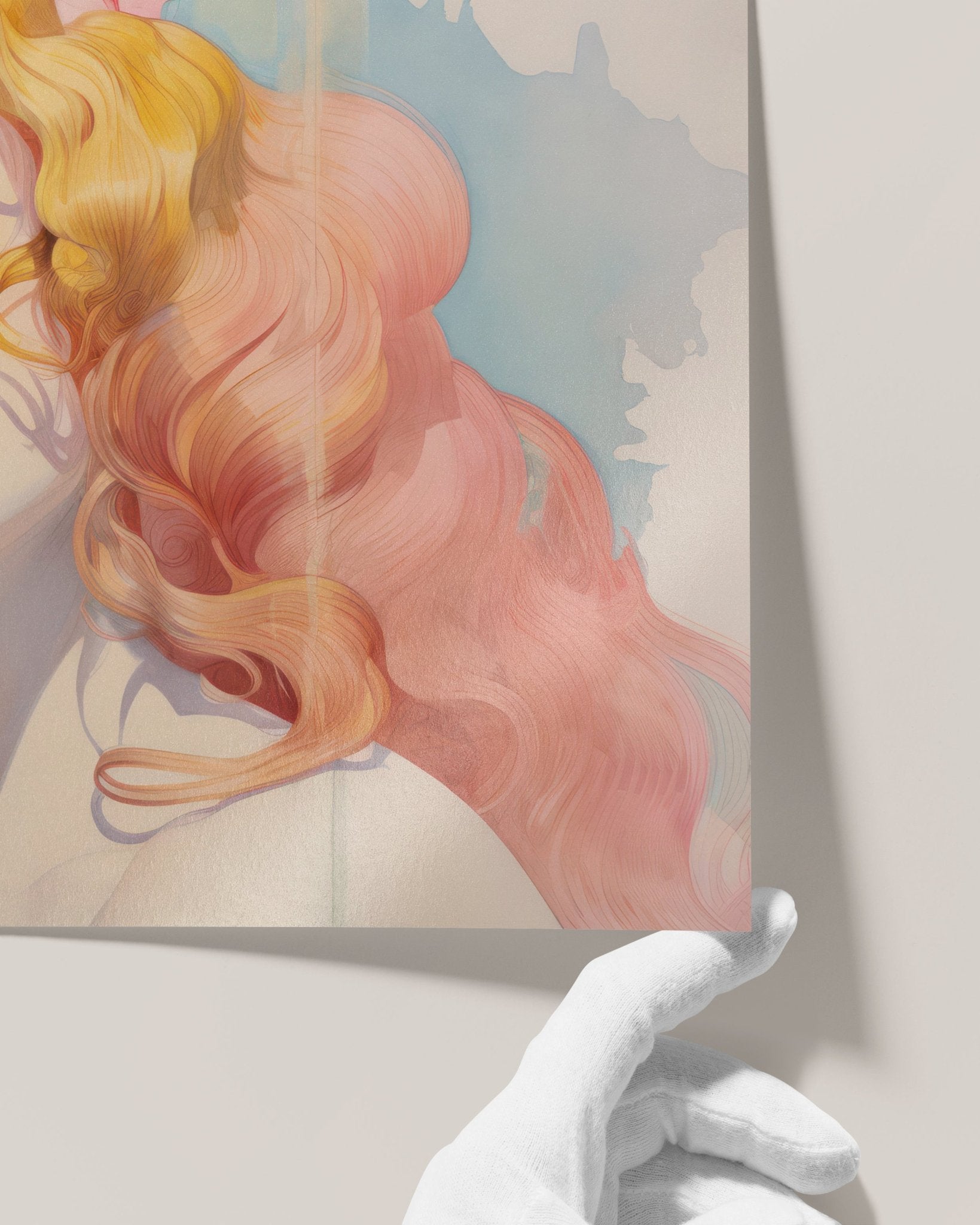 A Soft Dreamer Art Print - Lidia's