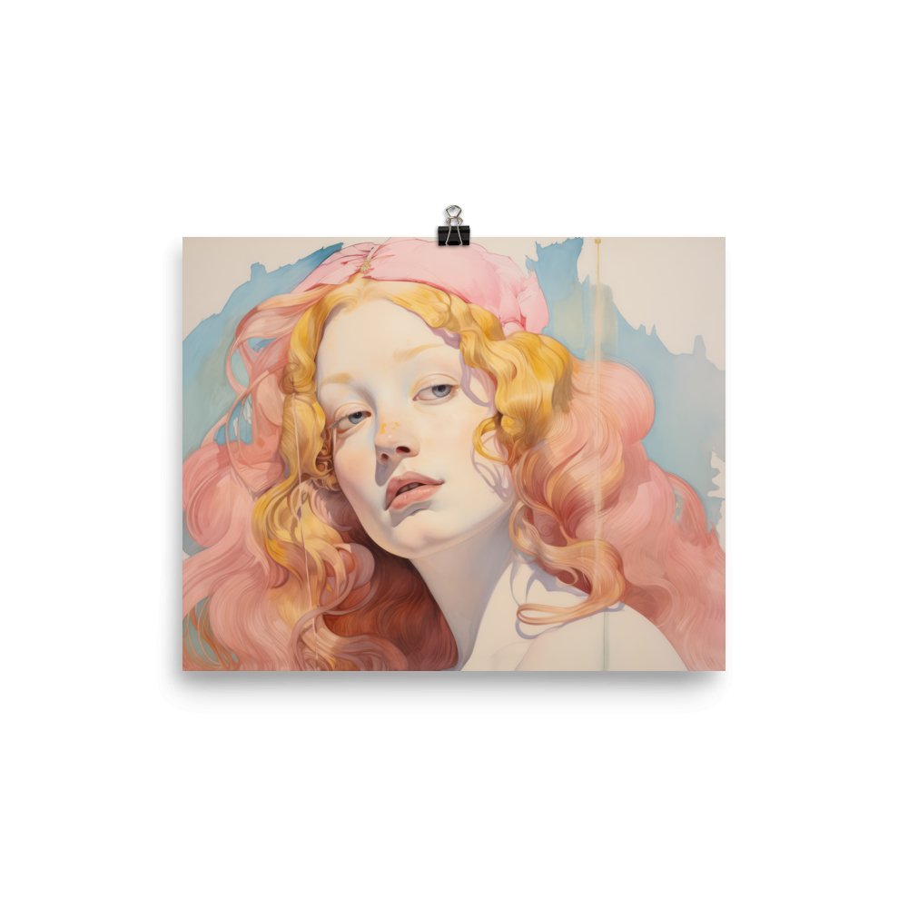 A Soft Dreamer Art Print - Lidia's