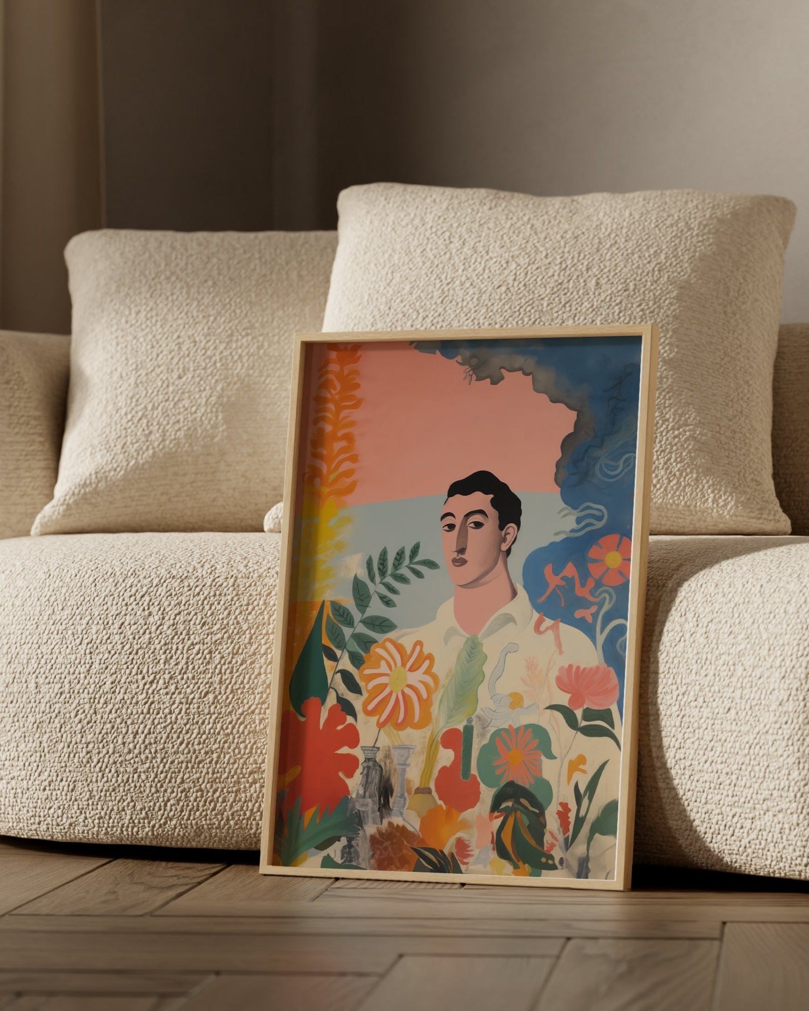 "Amongst the Flowers" Art Print - Lidia's