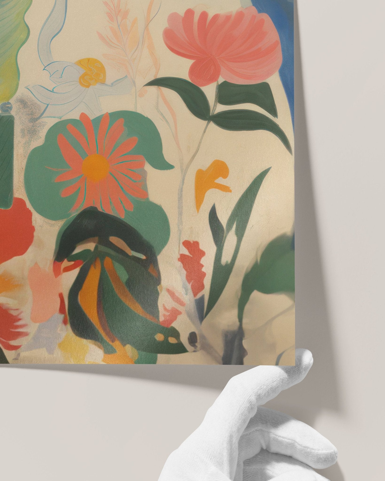 "Amongst the Flowers" Art Print - Lidia's