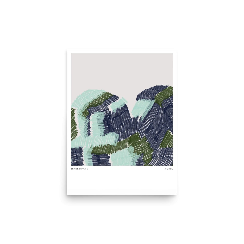 "British Colombia" Art Print - Lidia's