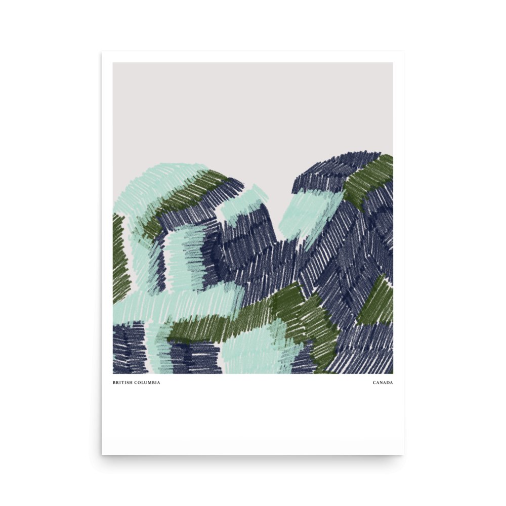 "British Colombia" Art Print - Lidia's