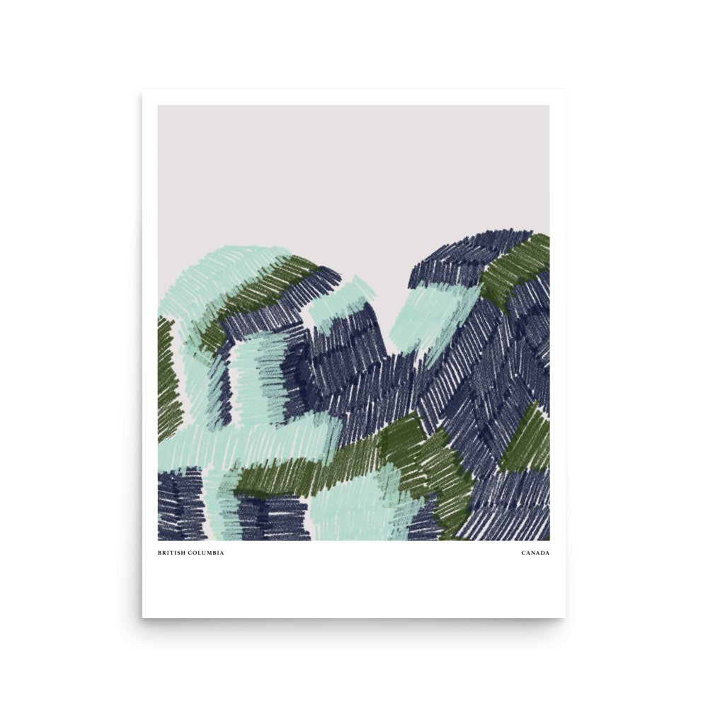 "British Colombia" Art Print - Lidia's