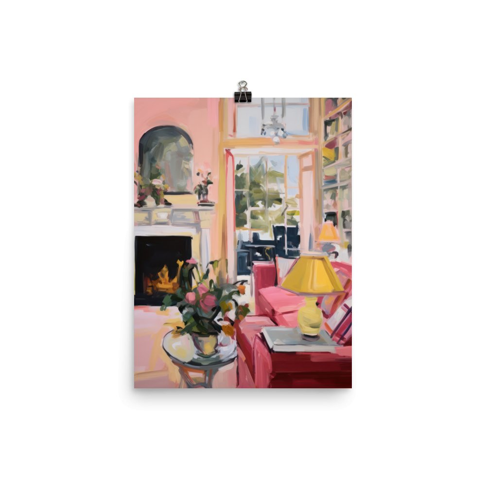 "Cozy Afternoon" Art Print - Lidia's