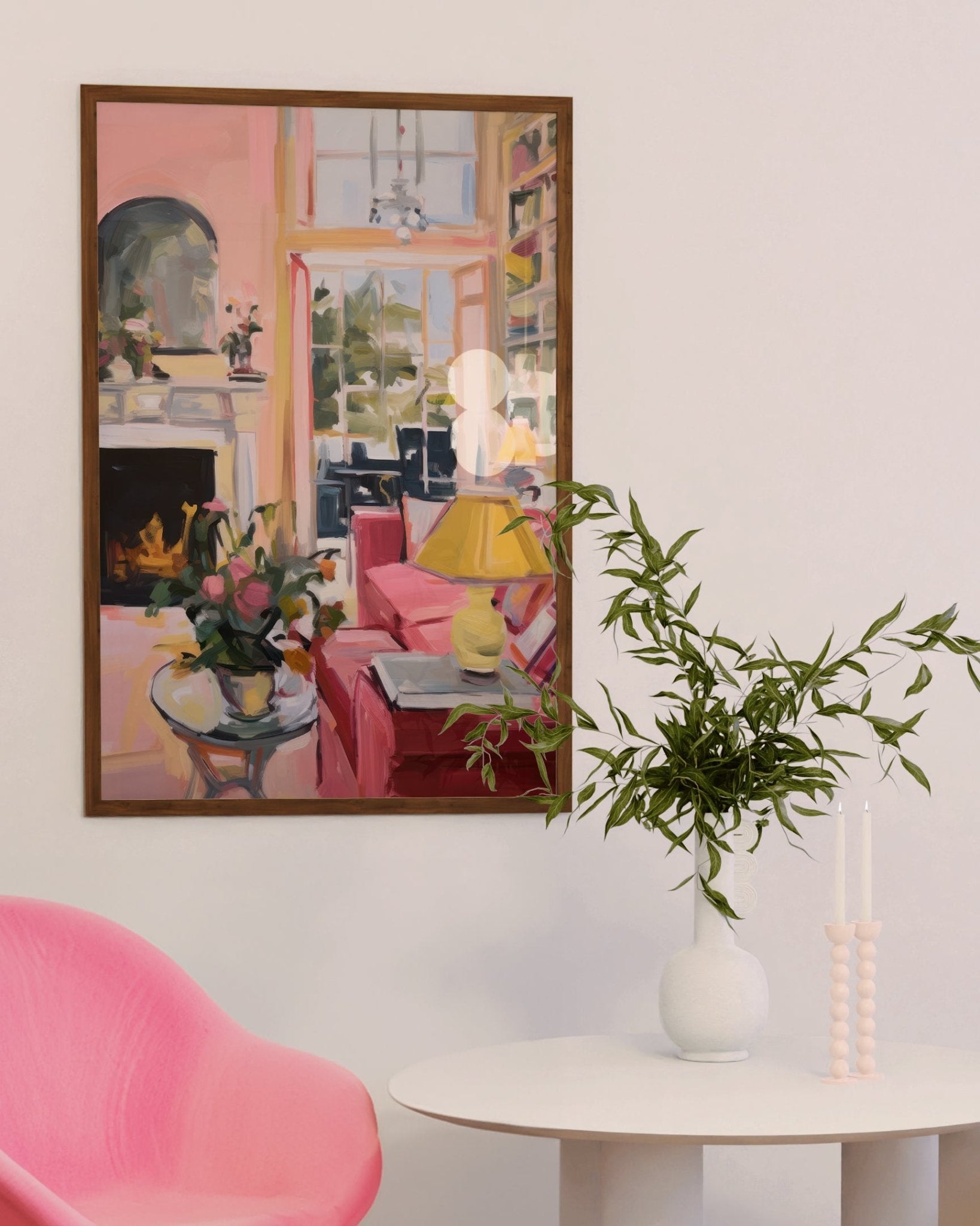 "Cozy Afternoon" Art Print - Lidia's