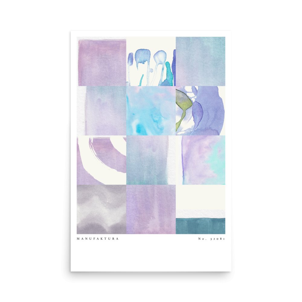 "Manufaktura in Lilac" Art Print - Lidia's