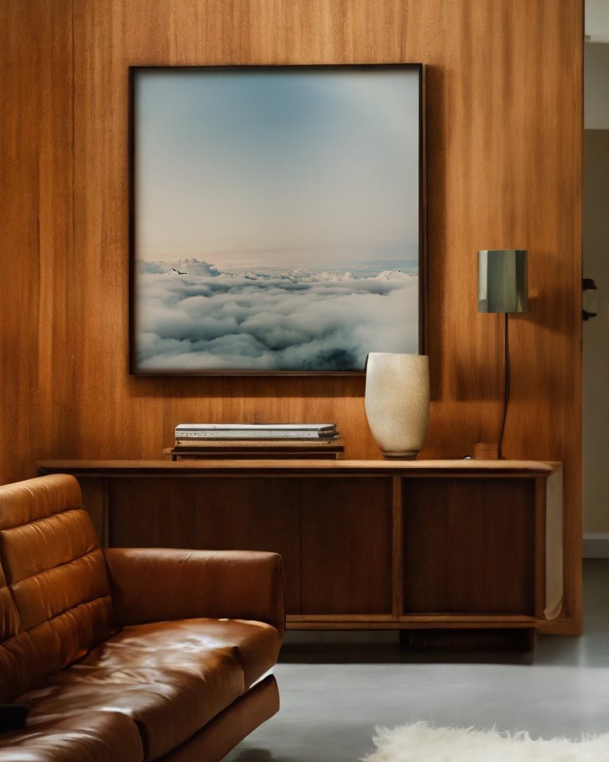 "Mountain Clouds" Art Print - Lidia's