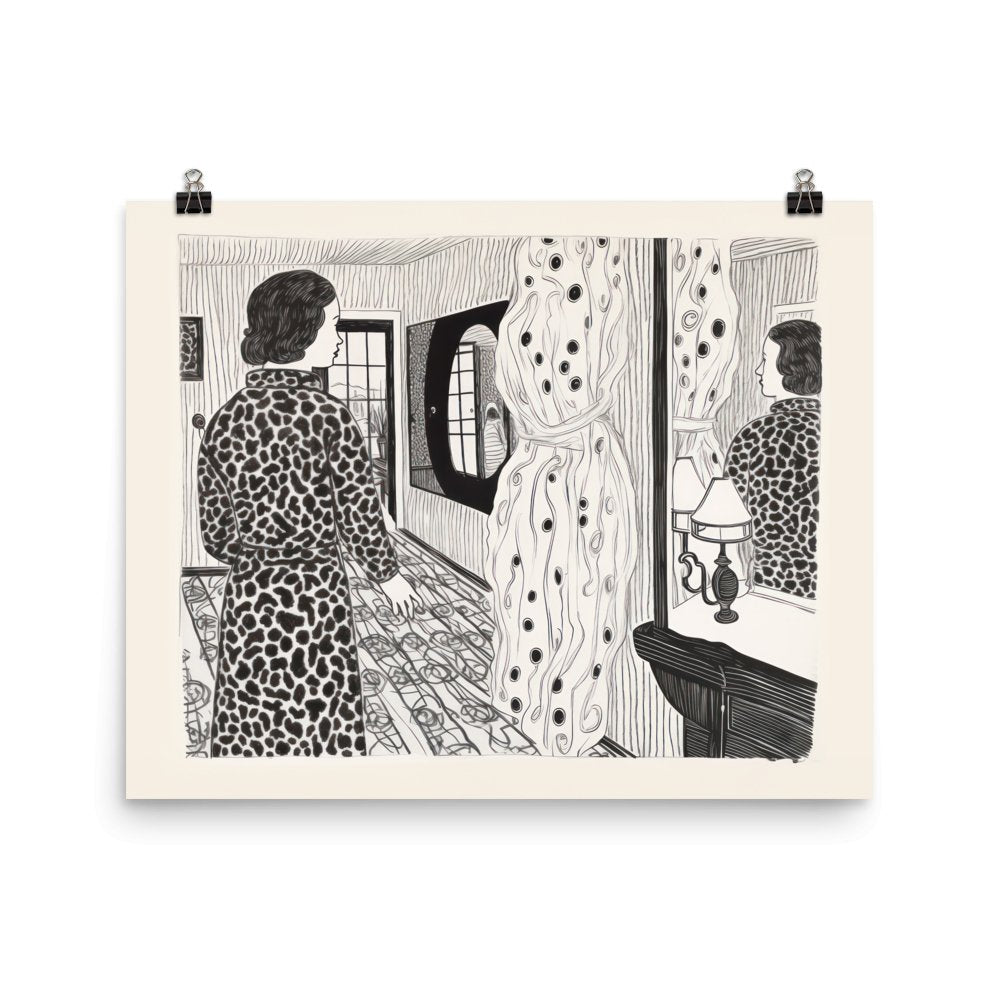 "On The Way Out" Art Print - Lidia's