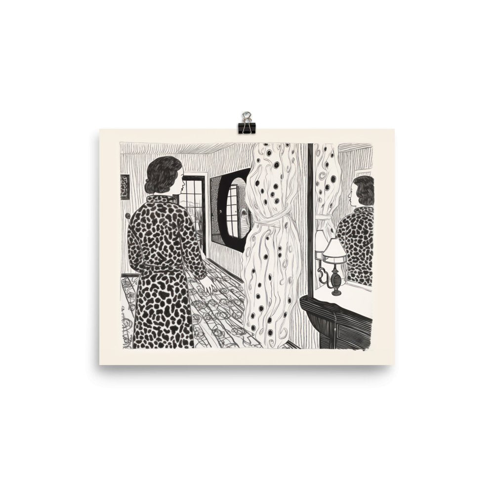 "On The Way Out" Art Print - Lidia's