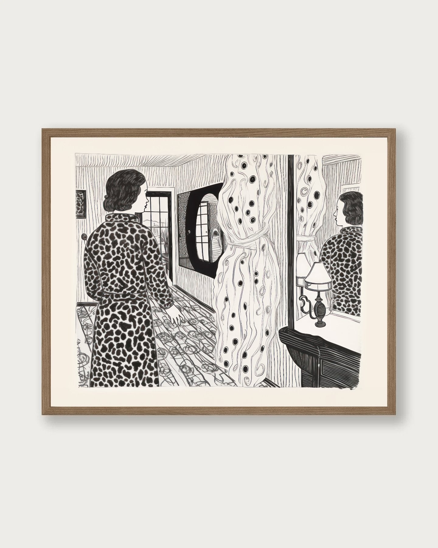 "On The Way Out" Art Print - Lidia's