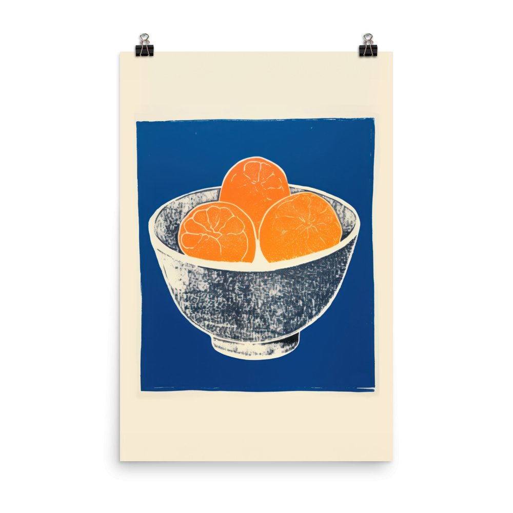 "Orange Bowl" Art Print - Lidia's
