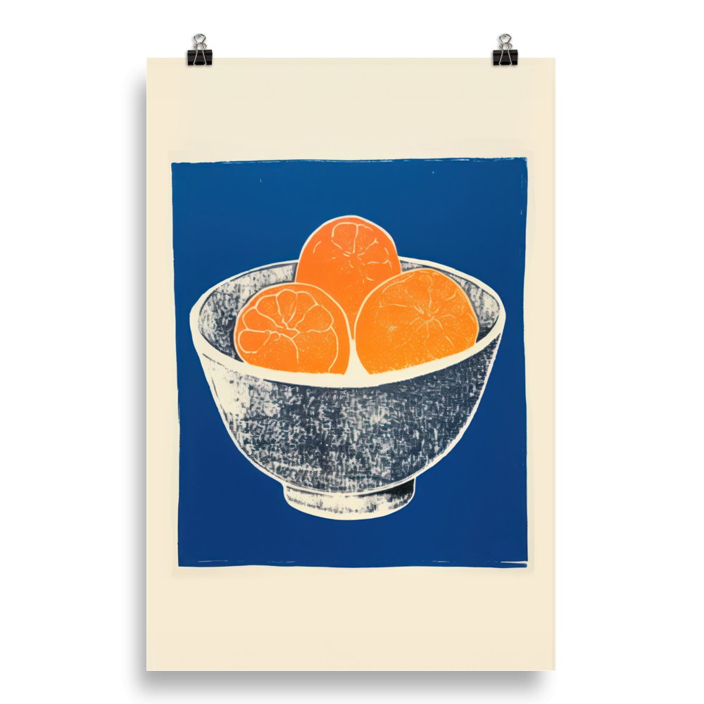"Orange Bowl" Art Print - Lidia's