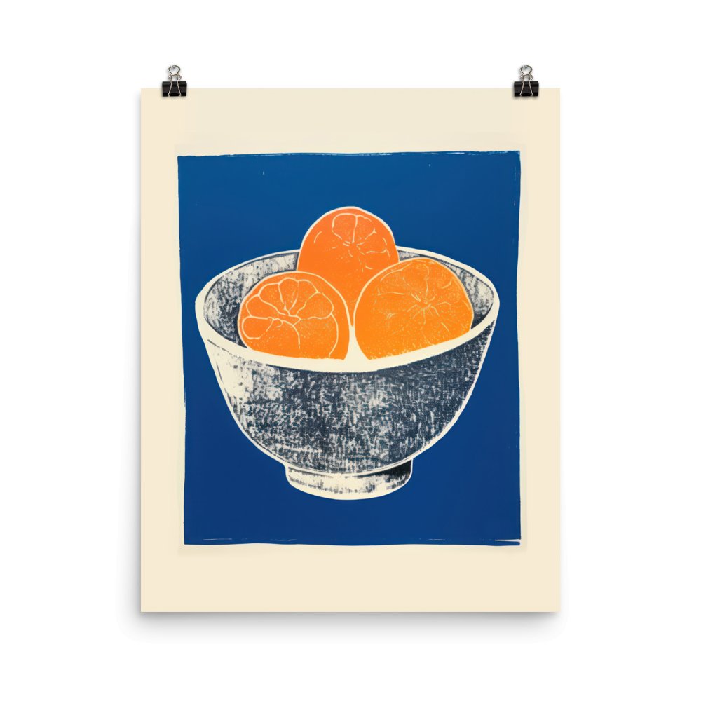 "Orange Bowl" Art Print - Lidia's