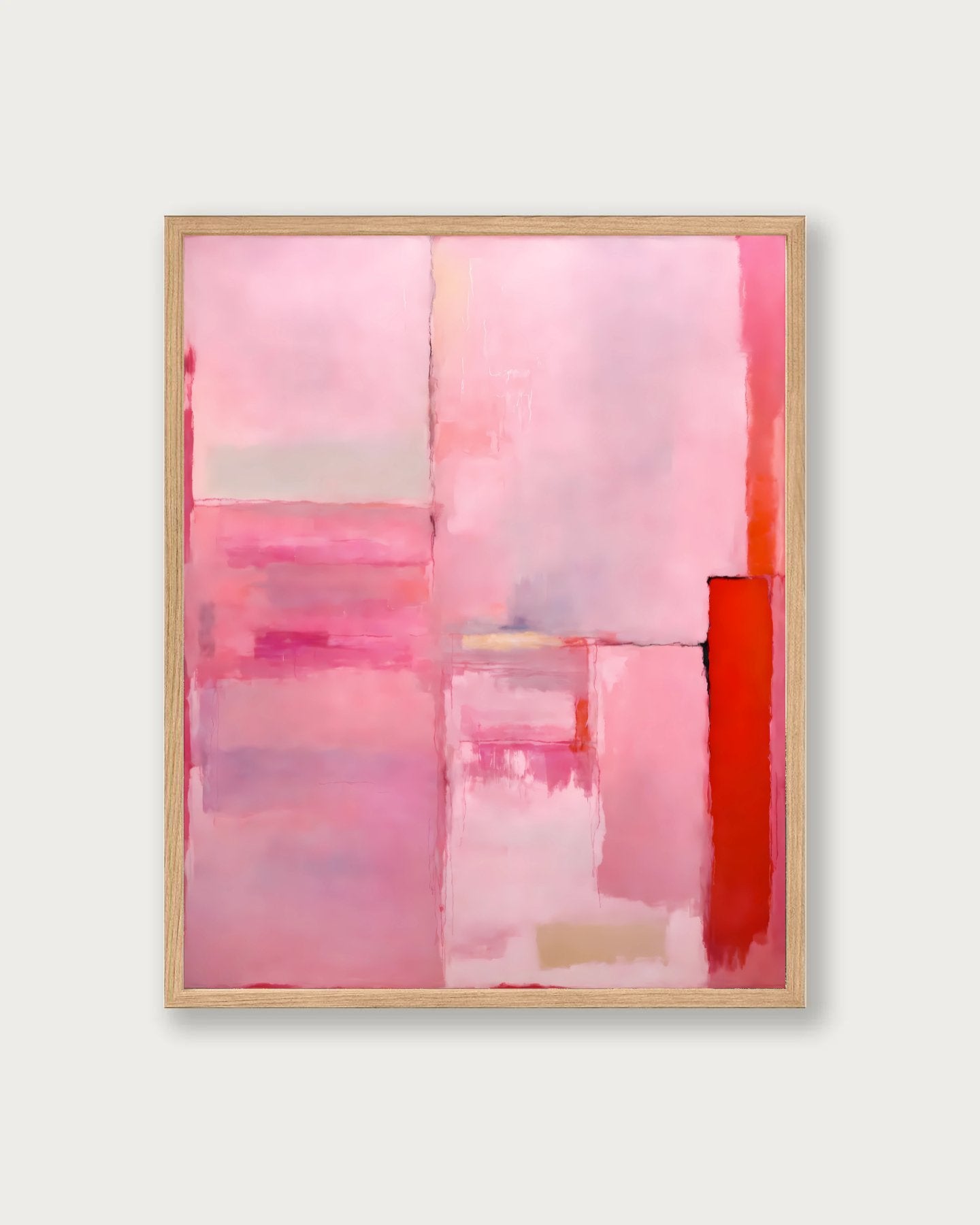 "Rothko Pink" Art Print - Lidia's