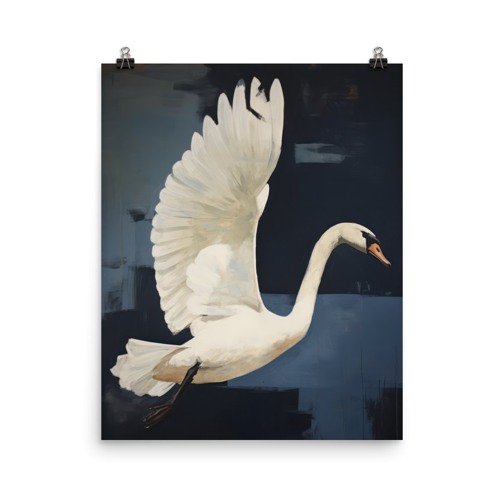 "The Swan" Art Print - Lidia's