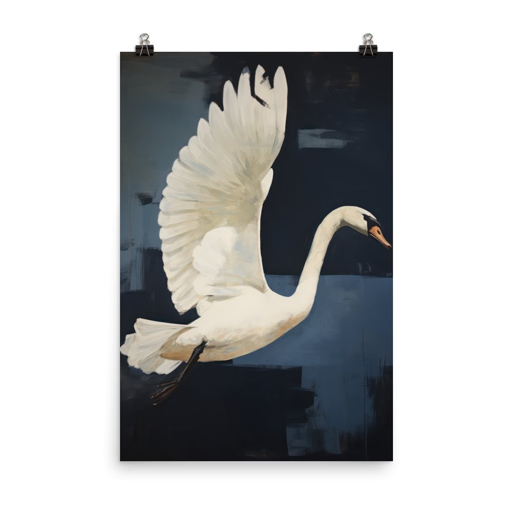 "The Swan" Art Print - Lidia's