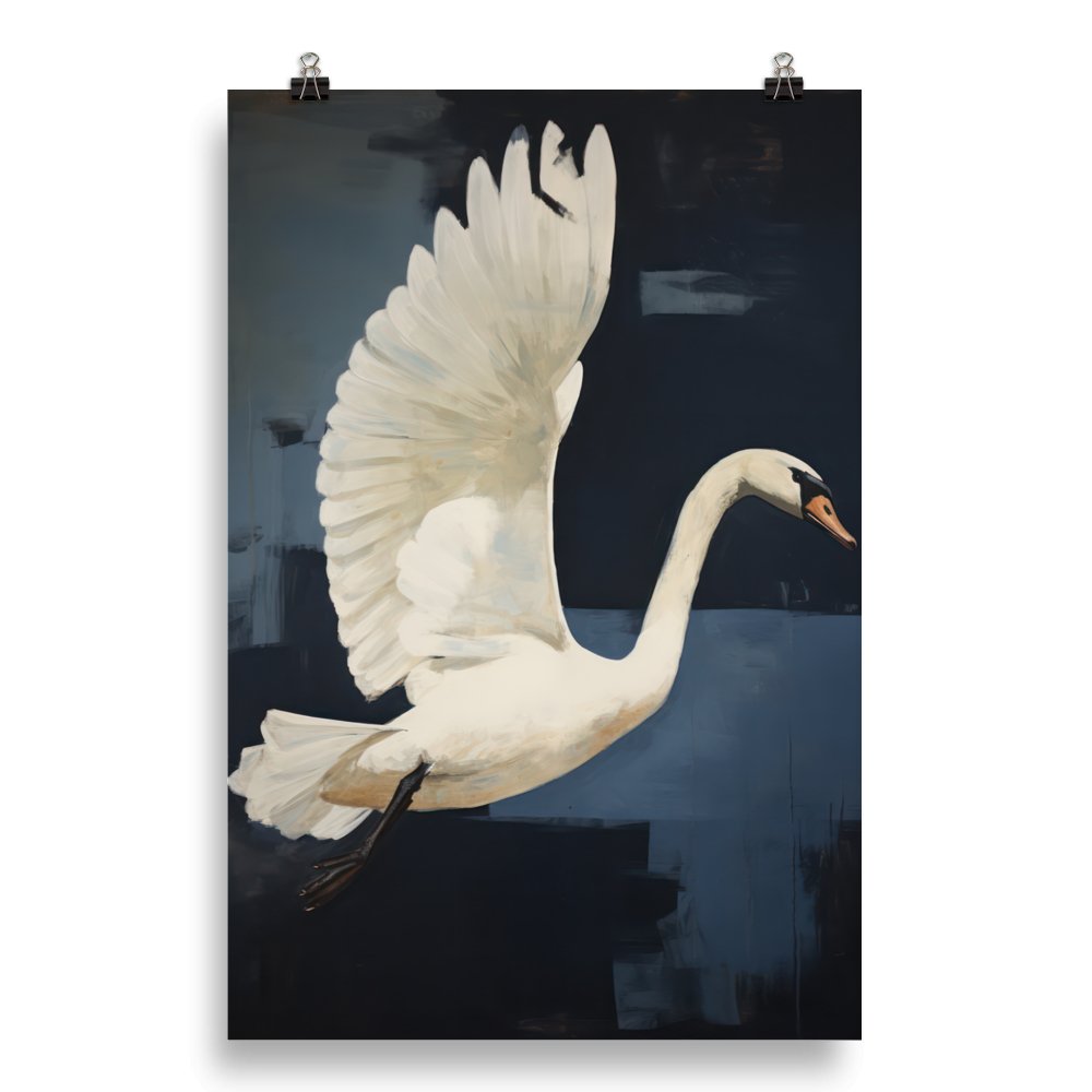 "The Swan" Art Print - Lidia's