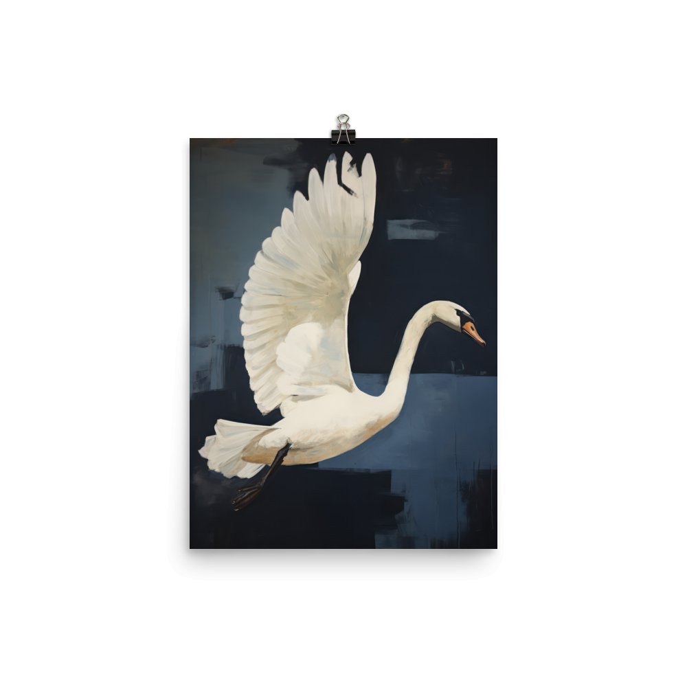 "The Swan" Art Print - Lidia's