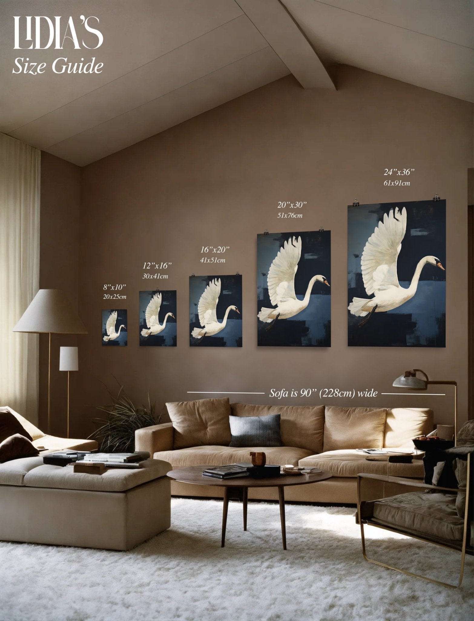 "The Swan" Art Print - Lidia's