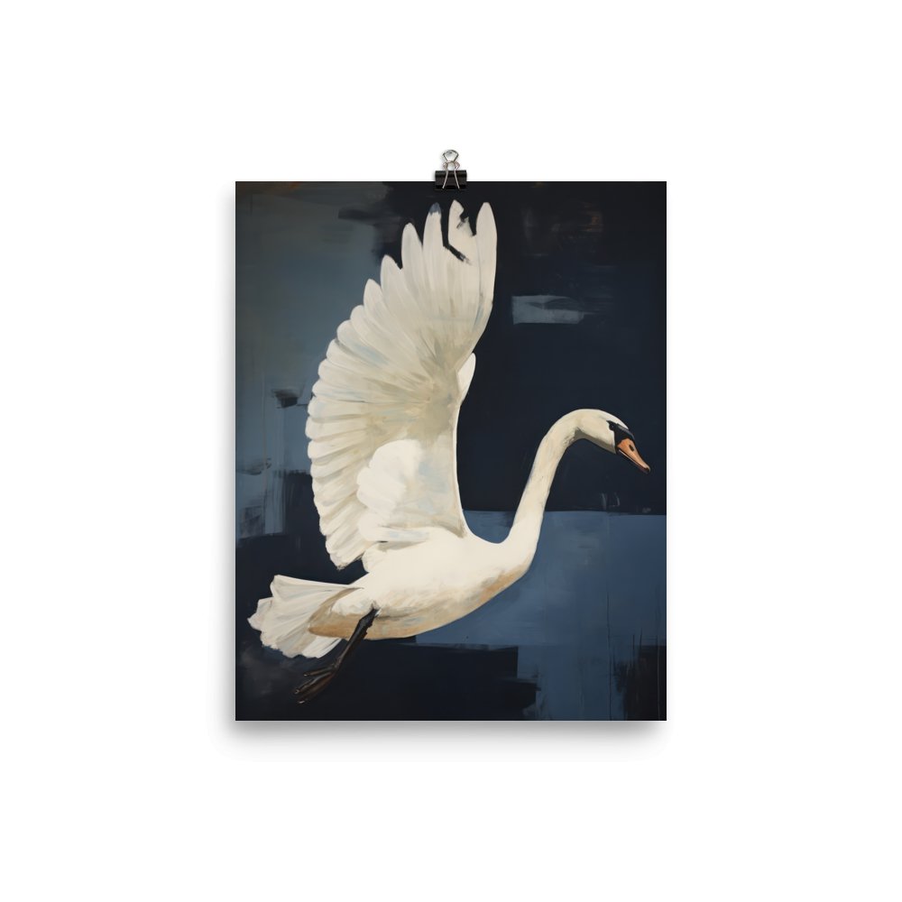 "The Swan" Art Print - Lidia's