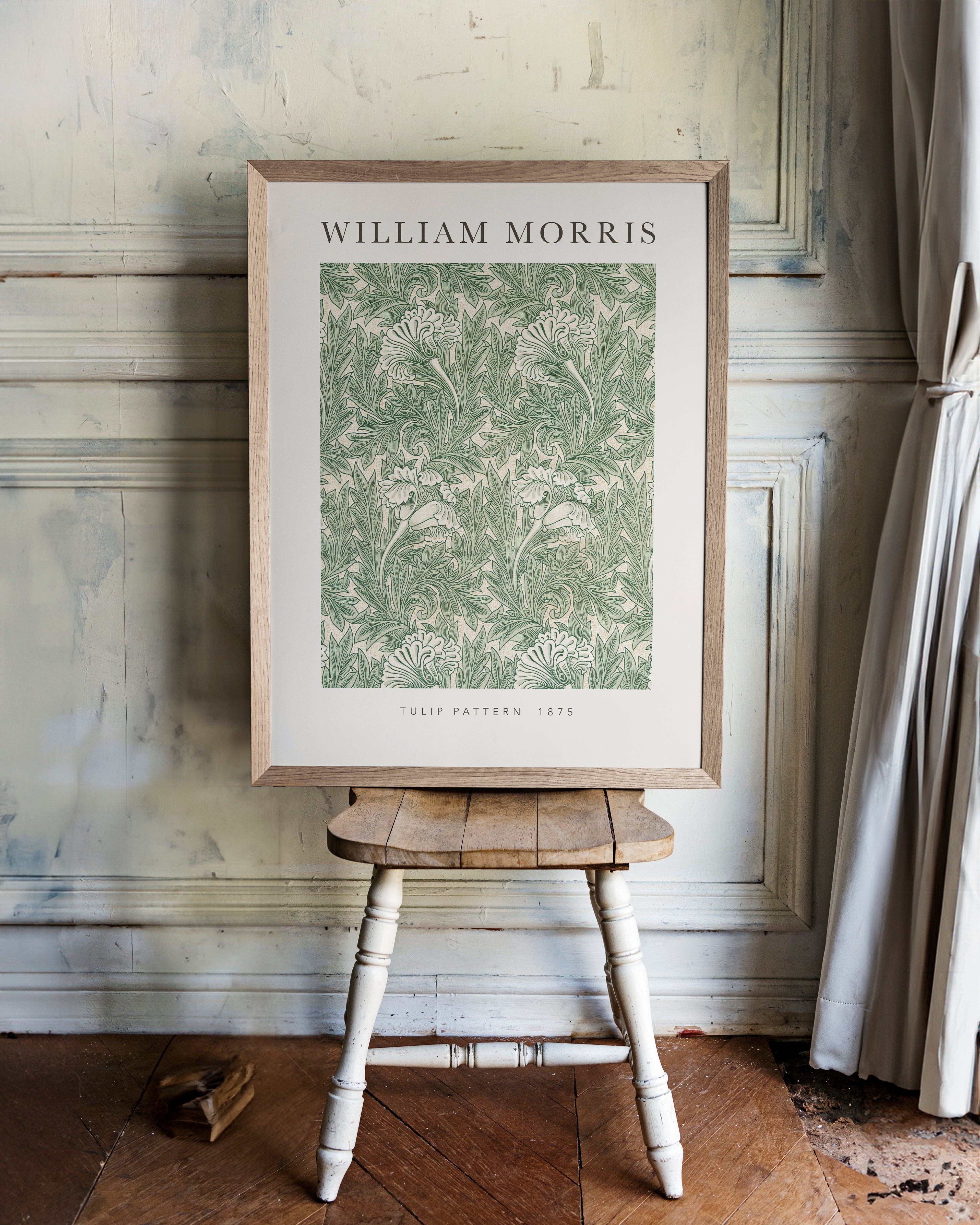 "Tulip Pattern" Art Print