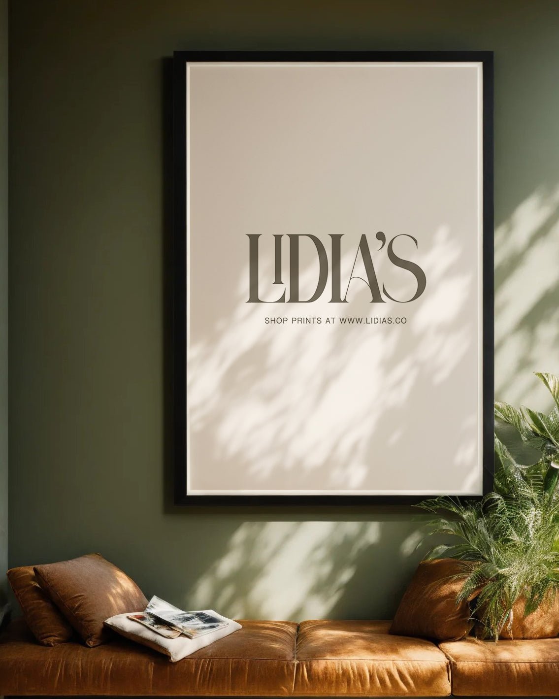 Black Wood Picture Frame - Lidia's