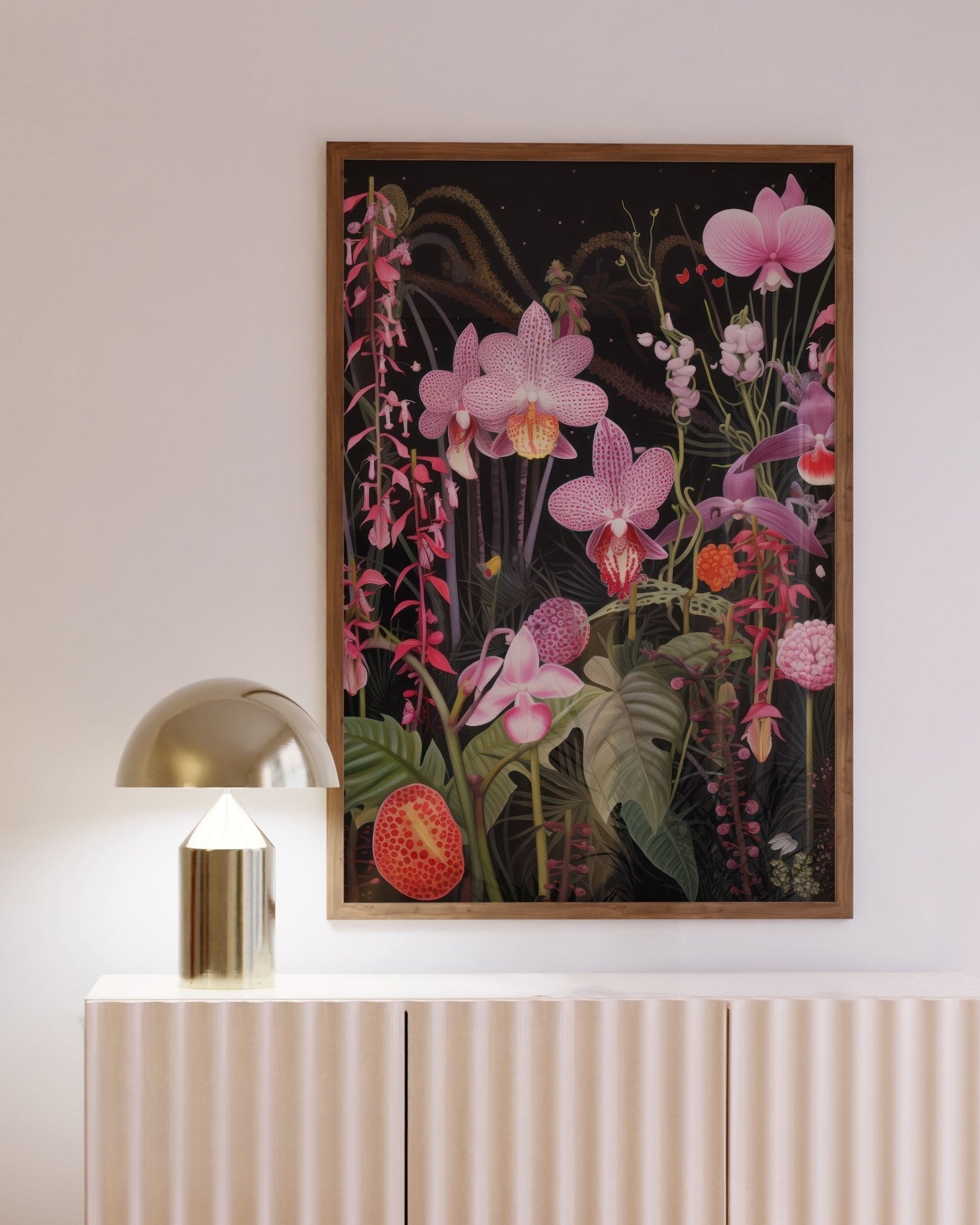 "Eden of Orchids" Art Print - Lidia's