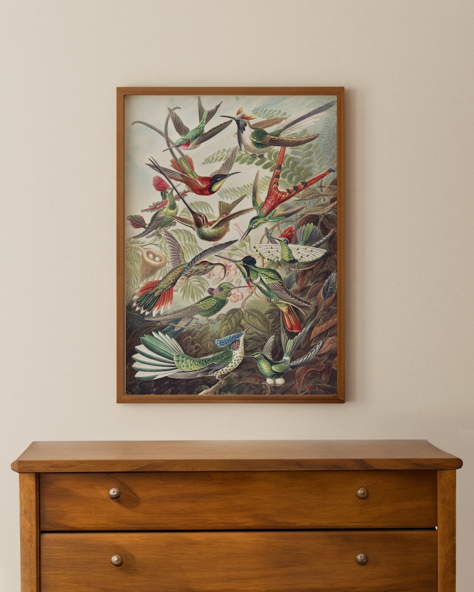 "Hummingbirds" Art Print - Lidia's