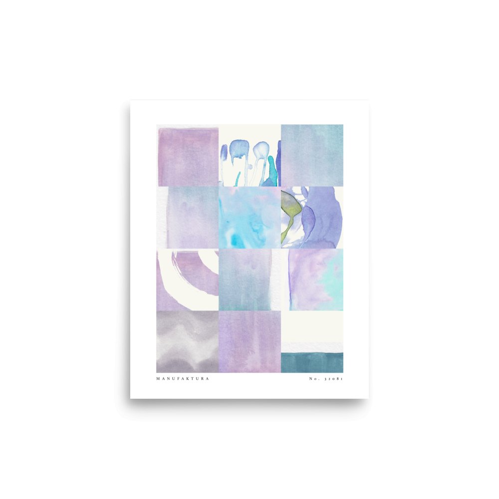 "Manufaktura in Lilac" Art Print - Lidia's