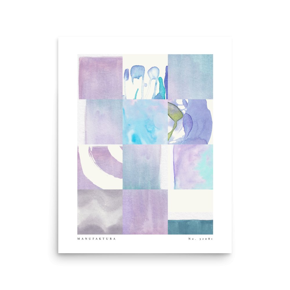 "Manufaktura in Lilac" Art Print - Lidia's