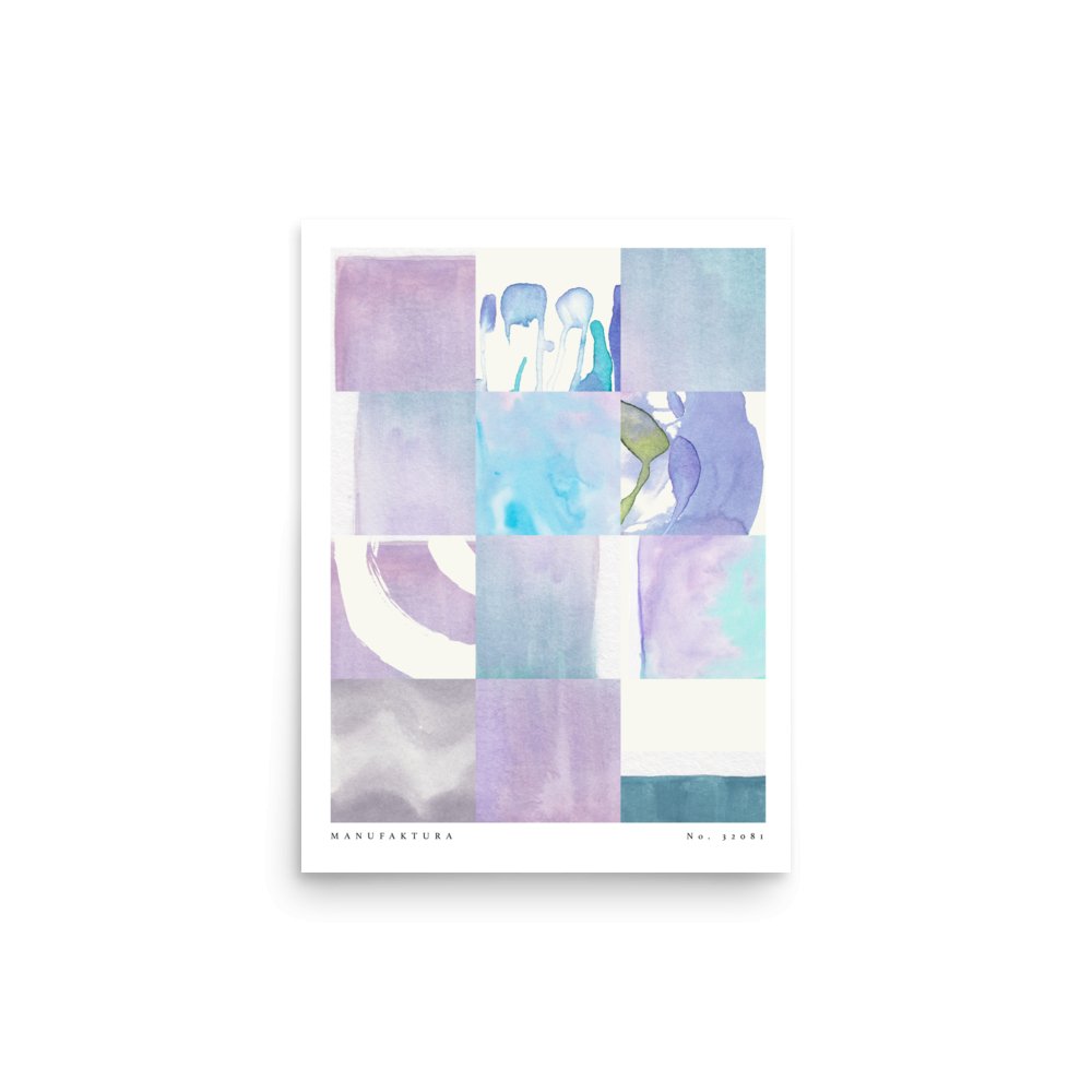 "Manufaktura in Lilac" Art Print - Lidia's