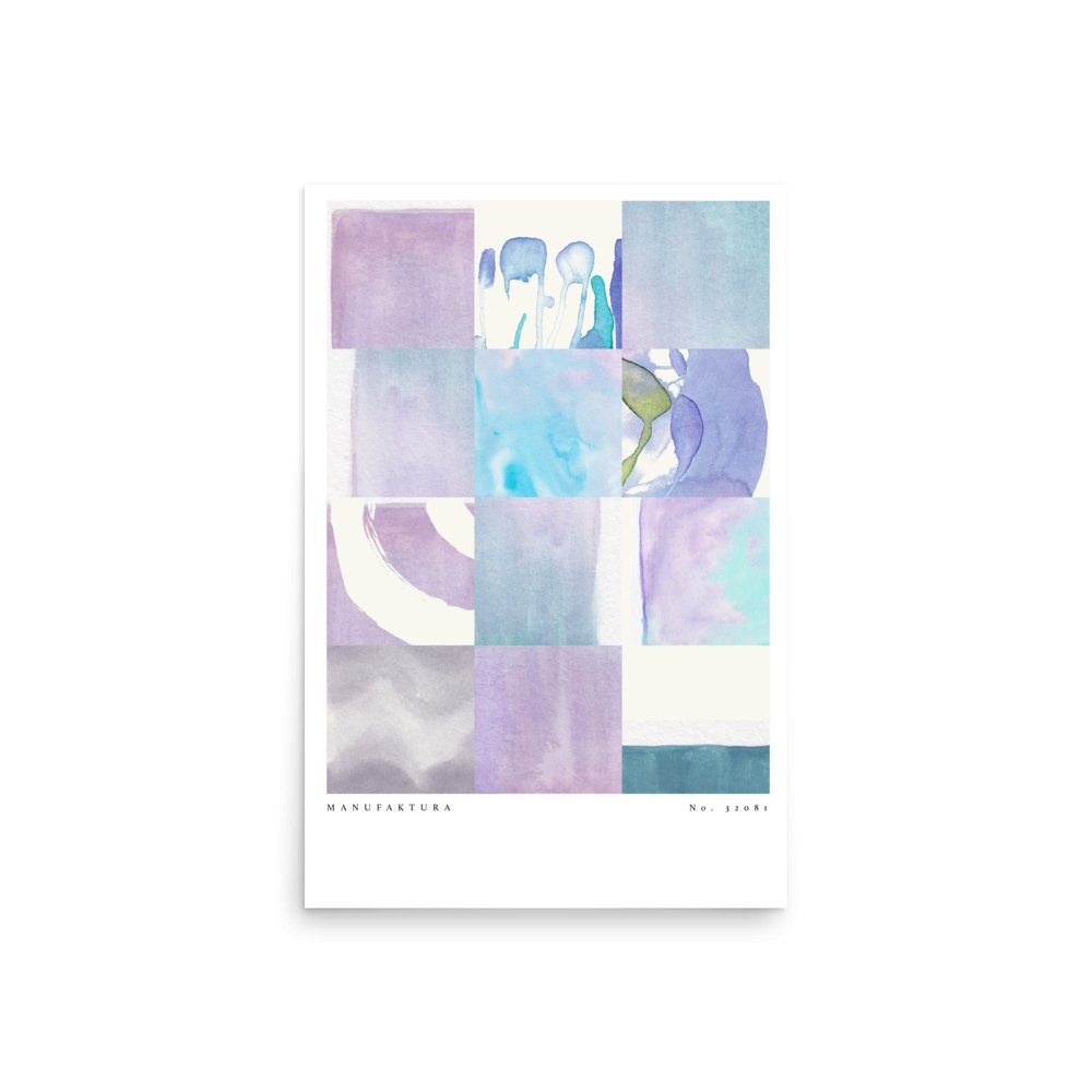 "Manufaktura in Lilac" Art Print - Lidia's