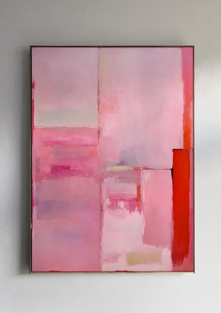 "Rothko Pink" Art Print - Lidia's