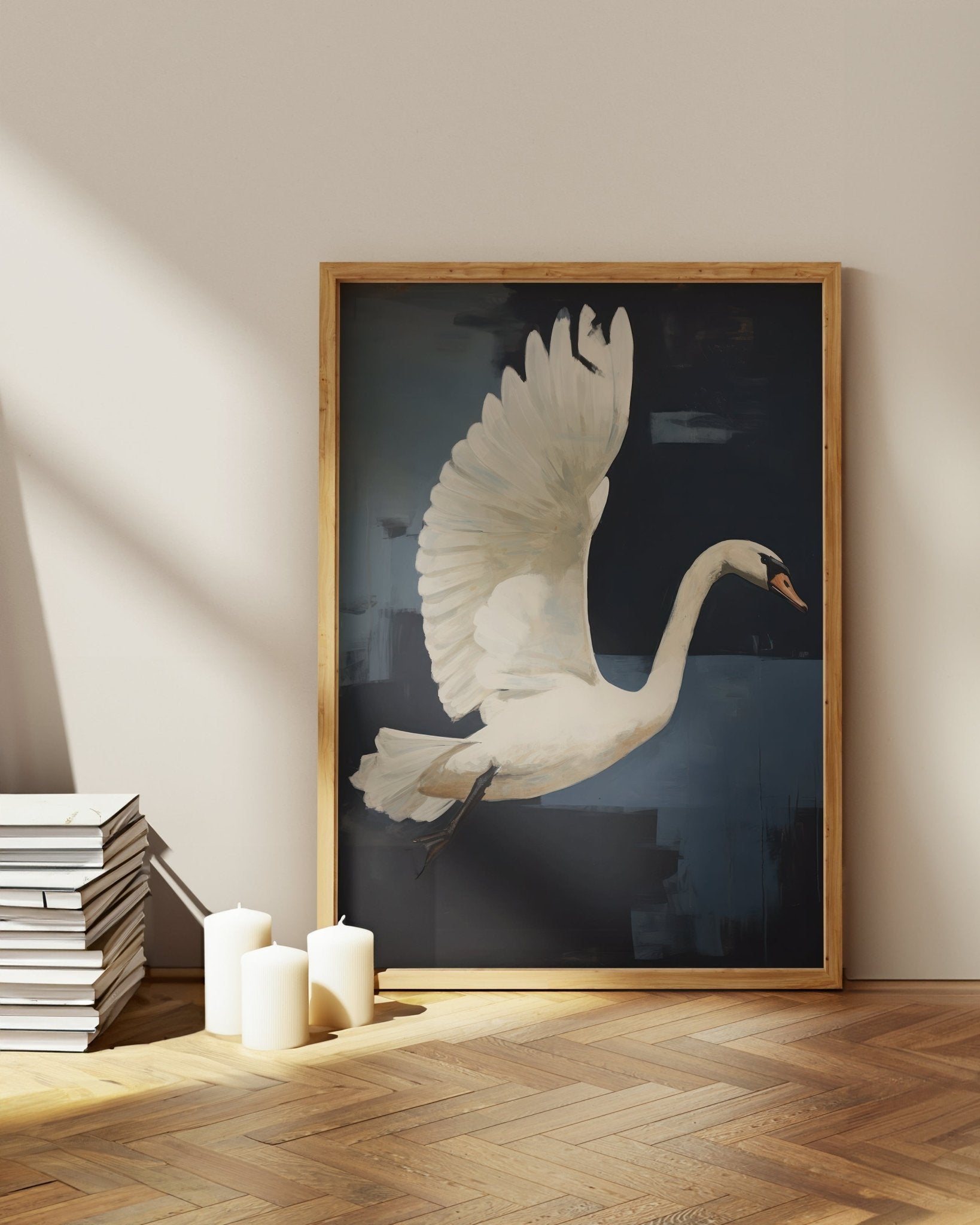 "The Swan" Art Print - Lidia's