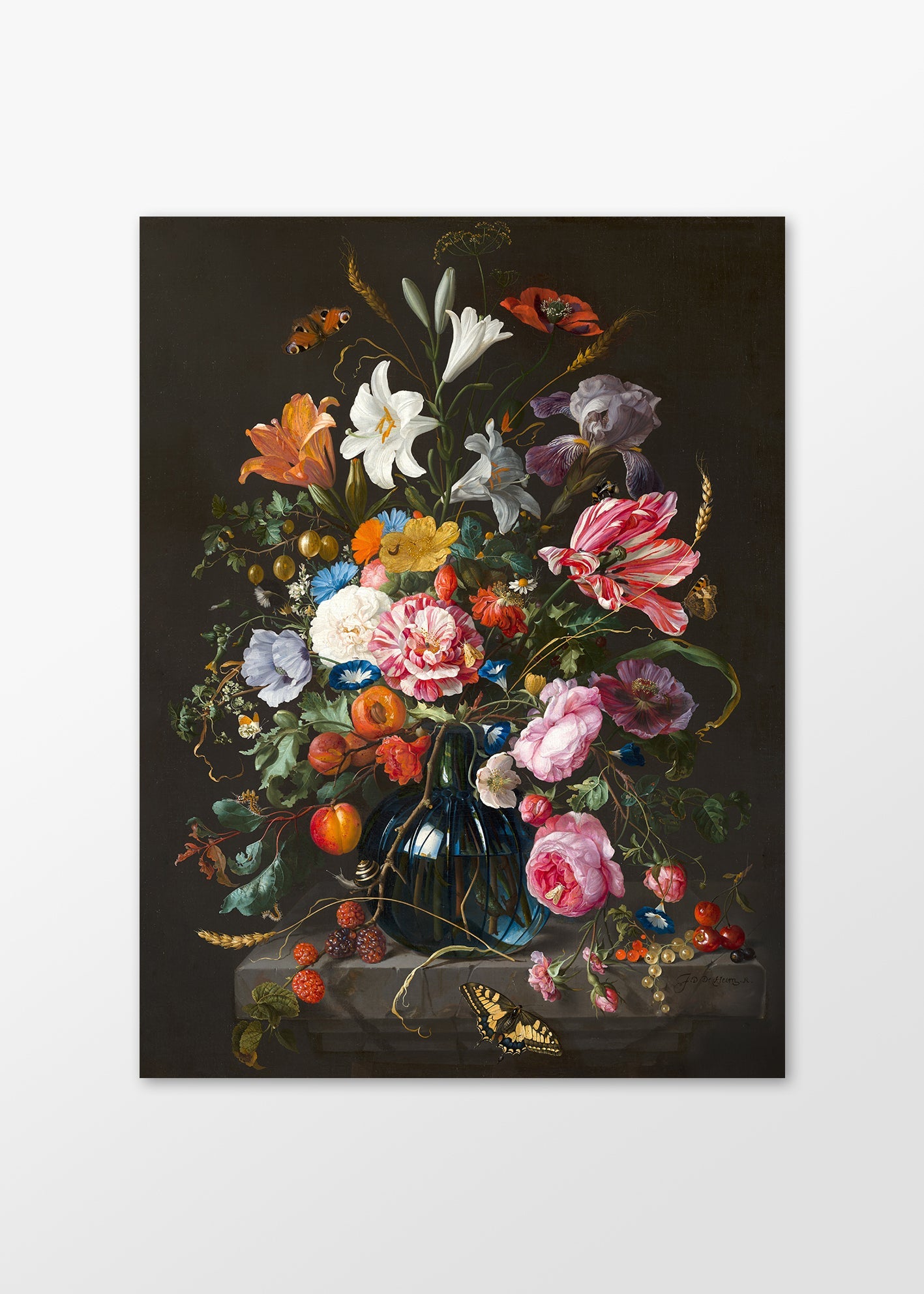 "Vase of Flowers" Art Print - Lidia's