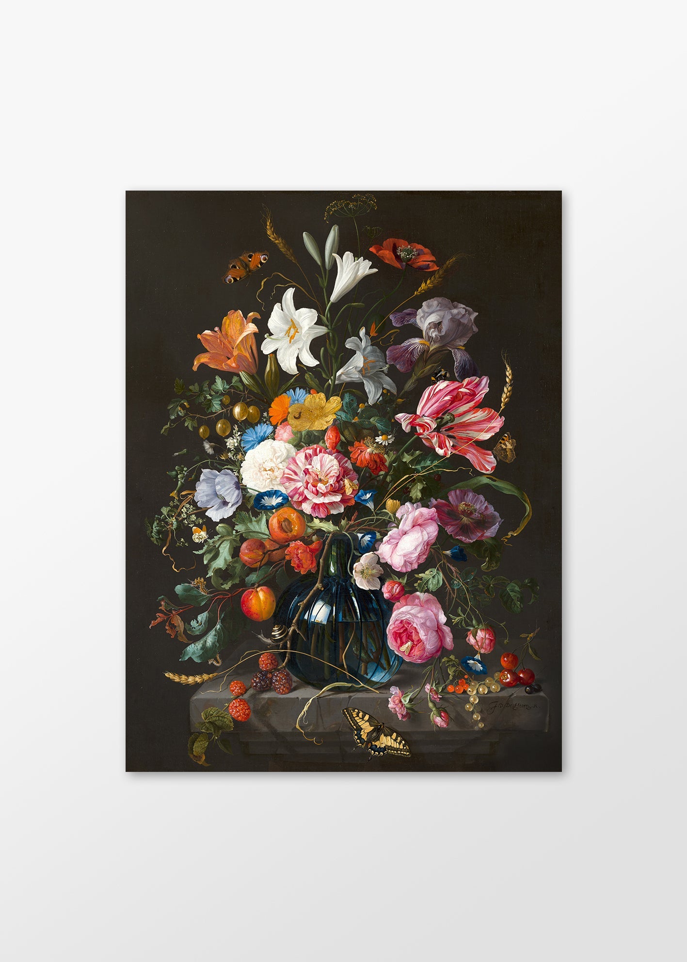 "Vase of Flowers" Art Print - Lidia's